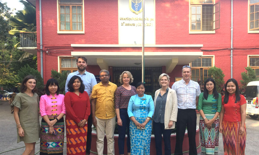 European SUNI-SEA academics visit Myanmar to better understand local health contexts