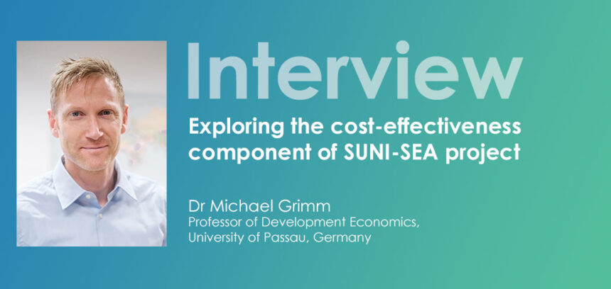 An interview with Dr Michael Grimm exploring the cost-effectiveness component of SUNI-SEA project